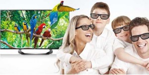 LG 42LM669S DVB-S 3D FHD LED LCD TV  + 4 Gözlük - LED TV - kliksa.com